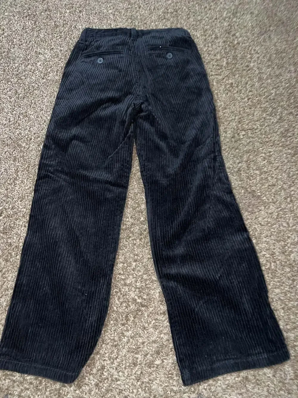 Gymboree Boys Black Corduroy Pants Size 7
